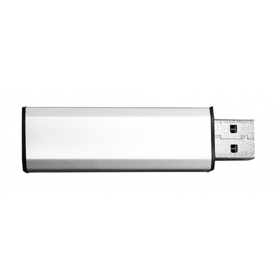 Platinum Slider USB-Stick 32 GB USB 3.0 USB-Flash-Laufwerk - Speicher-Stick in silber inkl. Öse zur Befestigung am Schlüsselanhä