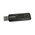 Platinum Slider 64 GB USB-Stick modernes USB 3.0 Laufwerk mit kappenlosem Design