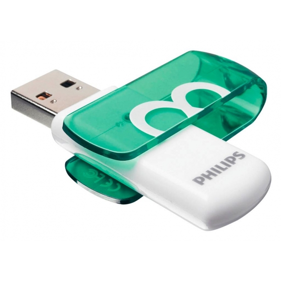 Philips USB 2.0 Stick 8GB, Vivid Edition, we-grn