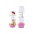 Mimoco 8GB Hello Kitty Teddy Bear, 8 GB, USB 2.0, Kappe, 25.4 mm, 63.5 mm