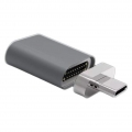 Magnetischer USB-C-Adapter / 4K @ 60 Hz Videoausgang PD 100 W Schnellladung 20 Pins Typ C-Anschluss / für Pro/Air Andere USB-C-G