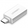 Ugreen Adapter OTG USB 3.0 (weiblich) - USB Typ C (männlich) weiß