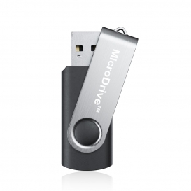 More about 4GB USB 2.0 Stick Flash USB Drive Swivel USB Flashdrive Speicherstick Memorystick Farbe: Schwarz