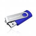 4GB USB 2.0 Stick Flash USB Drive Swivel USB Flashdrive Speicherstick Memorystick Farbe: Blau