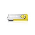 4GB USB 2.0 Stick Flash USB Drive Swivel USB Flashdrive Speicherstick Memorystick Farbe: Gelb