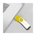 4GB USB 2.0 Stick Flash USB Drive Swivel USB Flashdrive Speicherstick Memorystick Farbe: Gelb