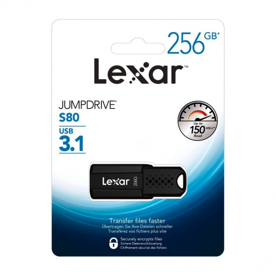 Lexar JumpDrive S80 256GB USB 3.1