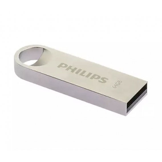 Philips FM64FD160B/00 MOON 64 GB USB 2.0 Stick, 25MB/s Lesen, 18MB/s Schreiben