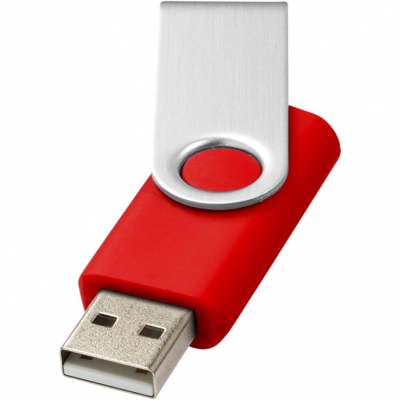 Bullet USB-Stick (2 Stück/Packung) PF2454 (8 GB) (Signalrot/Silber)
