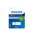 Philips USB-Stick 8GB Drive Snow, USB 2.0, Farbe: Grün