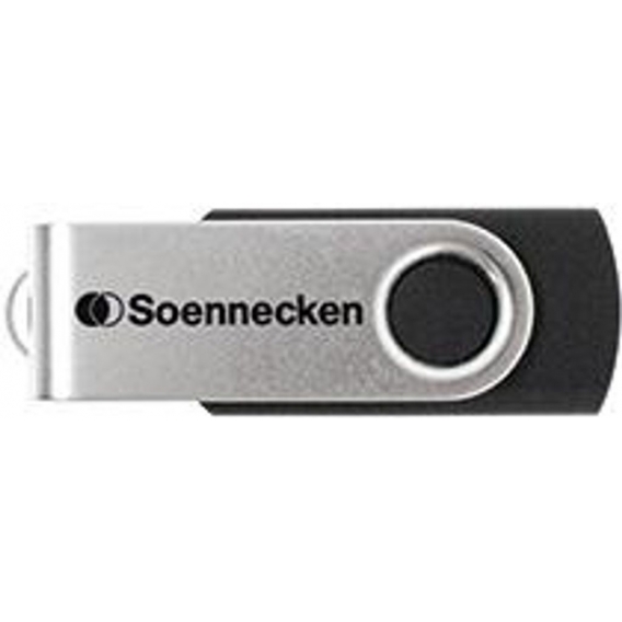 Soennecken USB-Stick 71614 2.0 32GB schwarz/silber