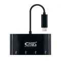 USB-C-zu- USB-Adapter NANOCABLE 10.16.4401-BK (10 cm) Schwarz