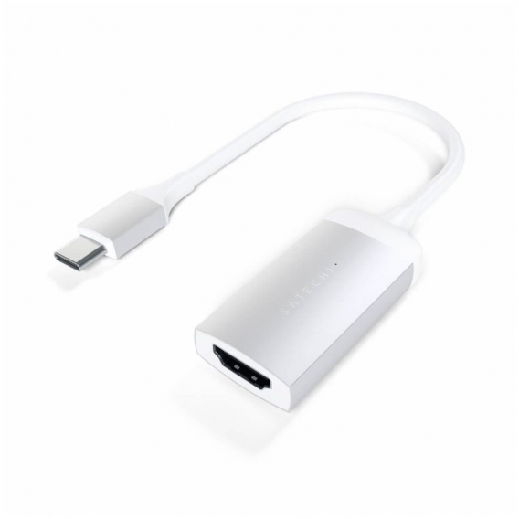 Satechi USB-C auf HDMI Adapter silber