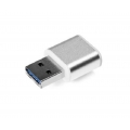 Verbatim USB 64GB 25/80 MINI METAL USB 3.0 silver