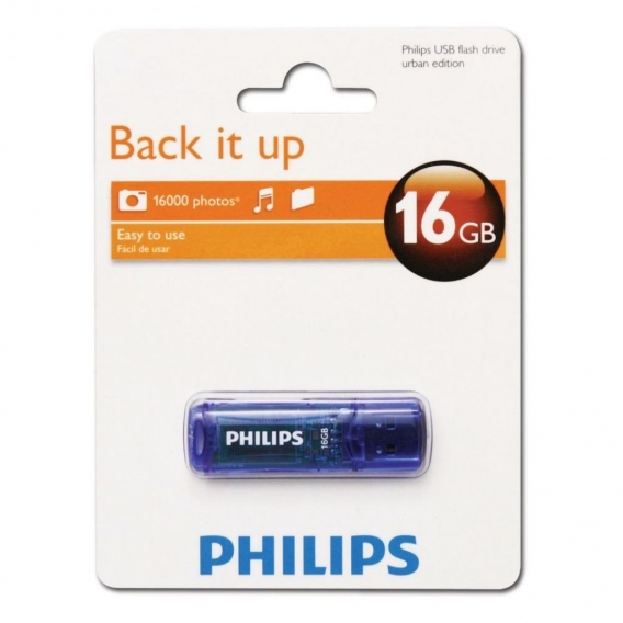 Philips FM16FD75B Snow edition - USB-Flash-Laufwerk - 16 GB - USB 3.0