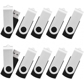 More about USB-Speicherstick (8 GB, USB 2.0, schwenkbar, 10 x abnehmbare weiße Etiketten