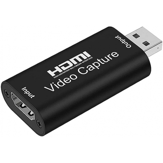 Hdmi Video Capture Card USB 2.0 1080P Aufnahmegerät USB, Game Capture Card USB, Game Capture, 4K Display Port auf HDMI Adapter, 