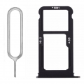 Huawei Mate 10 Sim karten Card SD Karte Halter Tray Holder Slot Schubladen Einschub Schlitten Fach Schwarz