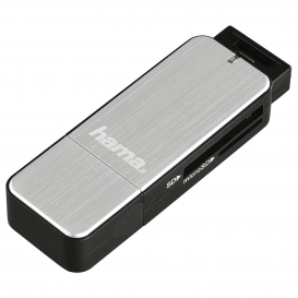 More about Hama USB 3.0 Multikartenleser SD/microSD Alu schwarz/silber