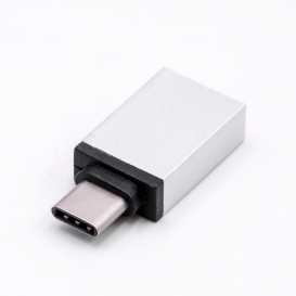 More about vhbw USB Typ C auf USB 3.0 Adapter kompatibel mit Smartphone, Tablet, Notebook - OTG-Highspeed-Adapter, Silber