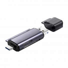 More about 3-in-1 Typ C auf SD TF Adapter USB 3.0 Zubehör Tragbarer Konverter Hochgeschwindigkeits-SD-Kartenleser Adapter für Smartphones N