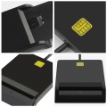 Smart Card Reader USB Common Access-Kartenleser Kompatibel mit Windows XP / Vista / 7/8/10 / Mac OS X / RT-SCR1 ID / IC-Bankkart