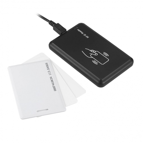 125 kHz &13,56 MHz USB Proximity & Kontaktlose Smart RFID Kartenleser Dual Frequency Programmierbare Desktop Kartenleser Kartenl