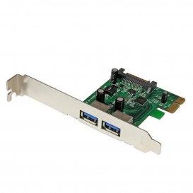More about StarTech.com 2 Port PCI Express SuperSpeed USB 3.0 Schnittstellenkarte mit UASP - SATA Strom, PCIe, USB 3.2 Gen 1 (3.1 Gen 1), N