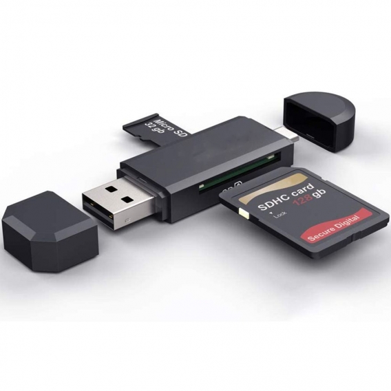 SD-Kartenleser,,USB,Typ,C,Micro,USB,SD,Kartenleser,USB,2.0,Adapter,Speicherkartenleser,,Micro,SDHC,Karte