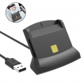 USB Chipkartenleser - SmartCard Reader - Cardreader - smart Card Reader - unterstützt Smart Cards und SIM Cards, Sdcard, Micro S