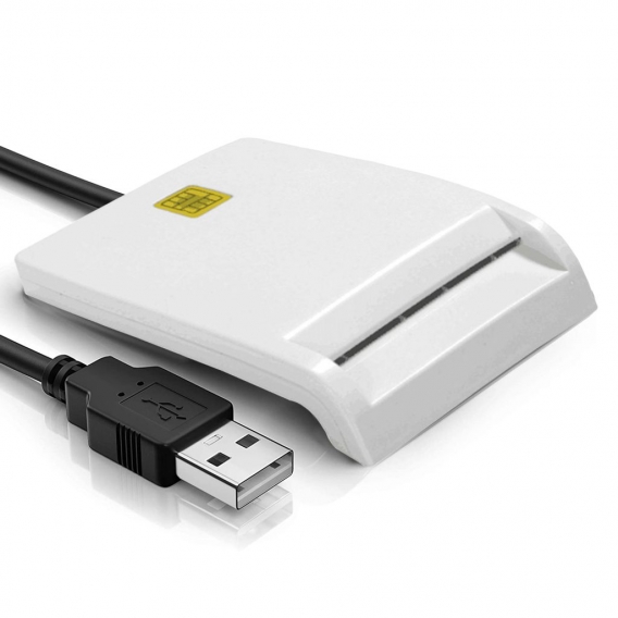 USB SmartCard Reader - Plug and Play - Power Status-LED - USB Bus-Powered