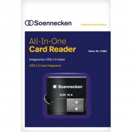 More about SOENNECKEN Kartenleser USB 2.0 schwarz