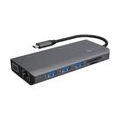 RaidSonic ICY BOX IB-DK4070-CPD USB Type-C Docking 12 Anschlüsse