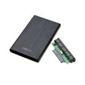 6Gbps 2.5'' SATA to USB3.1 SSD HDD Case High-speed Hard Disk Enclosure Aluminum Alloy HDD Caddy with USB Cable Black