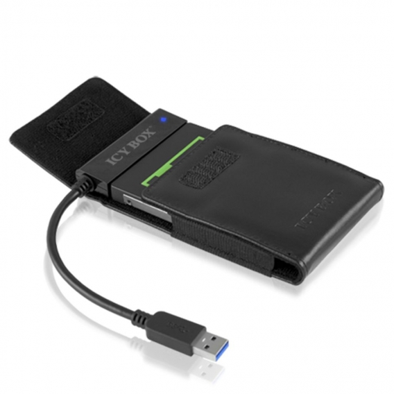 RAIDSONIC ICY 2,5'' SATA SSD/HDD Adapterkabel + Schutzhülle USB 3.0