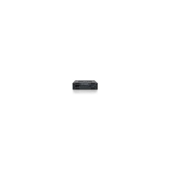 Icy Dock MB742SP-B - 9.5 mm - 12 Gbit/s - Schwarz - Metall - Kunststoff - CE - REACH - 101,6 mm