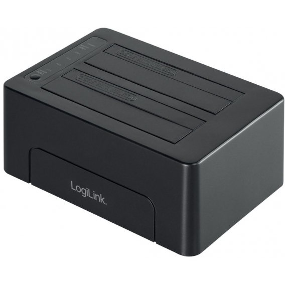 LogiLink USB 3.1 Festplatten Docking Station 2x 2,5"/3,5"