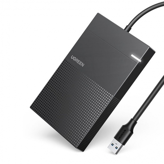 Ugreen Festplattengehäuse 2,5'' USB 3.2 Gen 1 5Gbps für HDD SSD mit USB Kabel