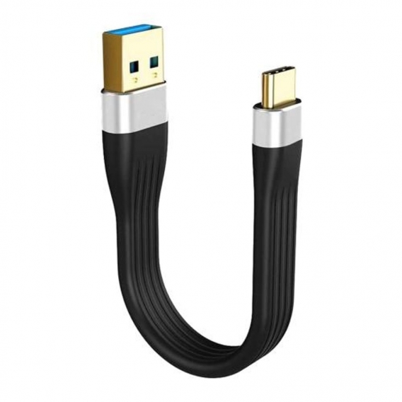 USB 3.1 A auf Typ C Kabel / 5 Gbit/s Kurzer 5 Zoll Ladeadapter für Quest Link für Switch für  Pro für .