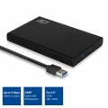 ACT AC1215 Schraubenloses USB-3.1-Gen1- (USB-3.0-) 2,5-Zoll-SATA-Festplatten/SSD-Gehäuse