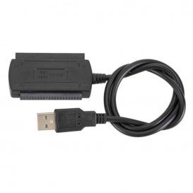 More about SATA zu USB 2.0 Adapter Konverter 480 /s High Speed Schwarz für 2,5 3,5 Zoll Festplatte HD Universal Data Transfer External HDD/