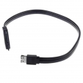 2x 1.5ft ESATA zu SATA 22Pin Daten USB Kabel Festplattenadapter