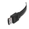 2x 1.5ft ESATA zu SATA 22Pin Daten USB Kabel Festplattenadapter