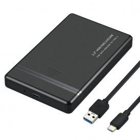 More about 2,5 \'\' externes Festplattengehäuse, Festplattenadapter, SSD zu SATA, Aufbewahrungstasche USB-Unterstützung 3 TB mit Kabel für 