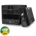 FANTEC SQ-X2RU3e - Festplatte - SATA - 3.5 Zoll - 4 TB - 5 Gbit/s - Schwarz FANTEC