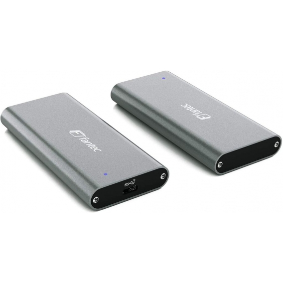 Fantec NVMe31 grey SSD-Gehäuse USB 3.1