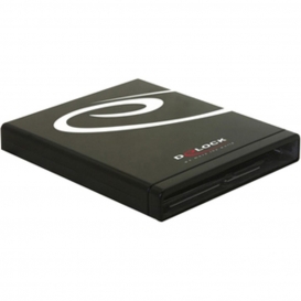 More about DeLOCK 5.25" External Enclosure Slim SATA ＞ USB 2.0, 13,33 cm (5.25"), SATA, USB2.0, Schwarz, Windows 2000/XP/Vista, 165 x 135 x