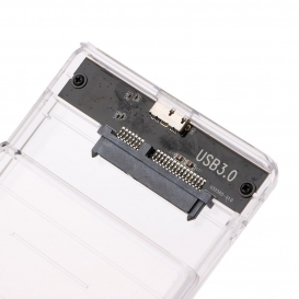 More about AcserGery 2,5 \" USB 3.0 SATA HDD Festplatte Externes Gehäuse Volltransparent Cas