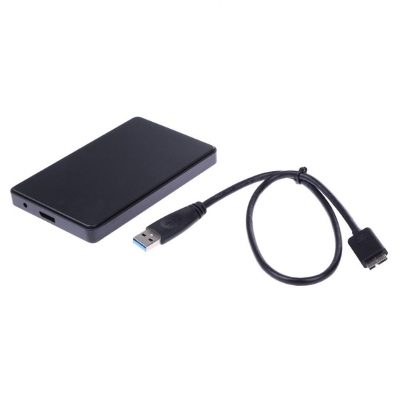 AcserGery 2,5 Zoll 2 TB High Speed ​​USB 3.0 Schnittstelle SATA Box HDD Festplatte Externes Gehäuse Case Caddy USB