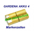 GARDENA Accu 4 Akku 4,8V 2Ah NiCd Markenzellen  für Original Lader